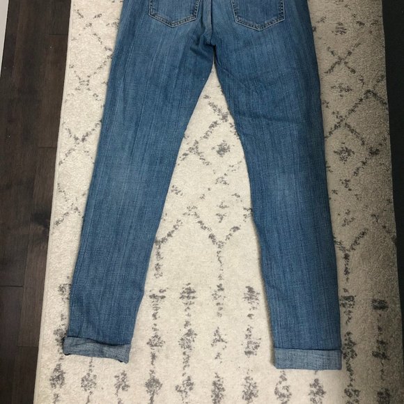 Current/Elliott Embroidered Rolled Jeans - Picture 5 of 6